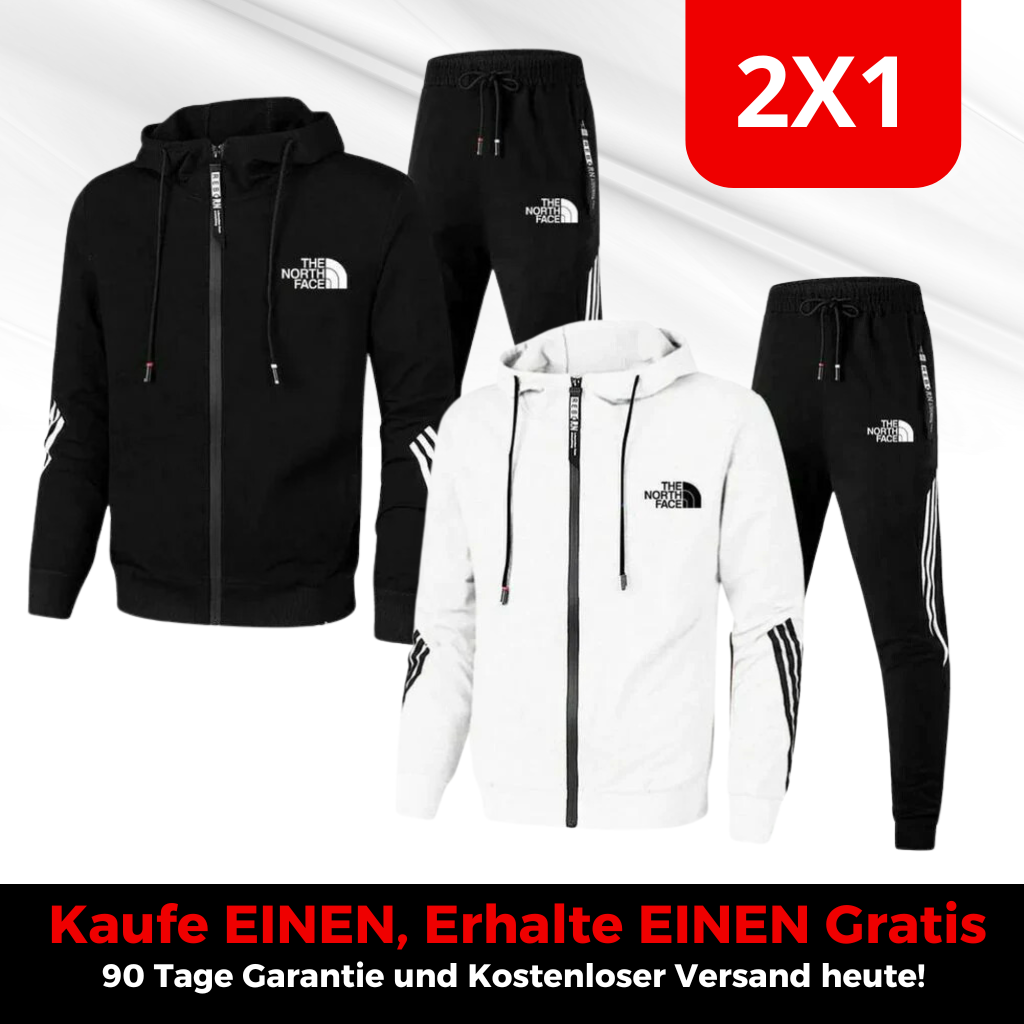 2-für-1-Angebot auf exklusive Trainingsanzüge – Eleganz und Komfort!