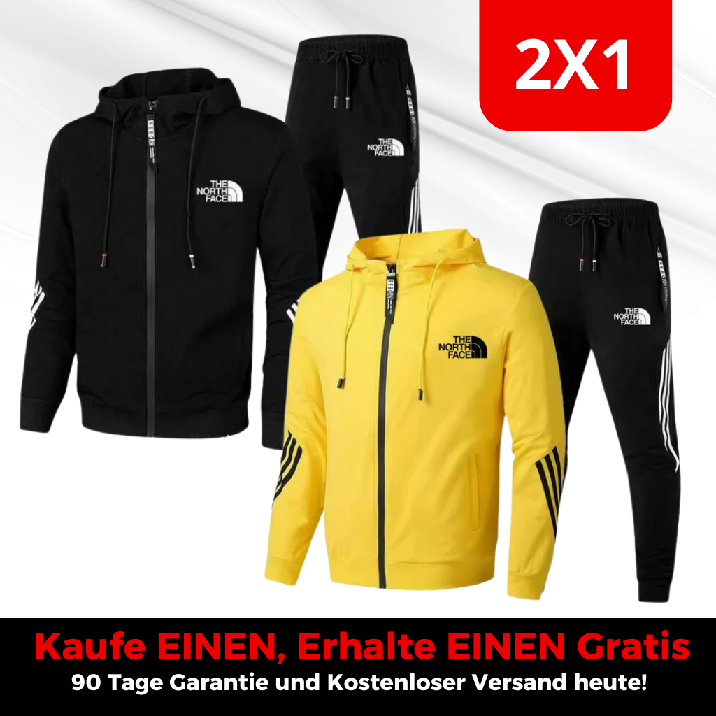 2-für-1-Angebot auf exklusive Trainingsanzüge – Eleganz und Komfort!