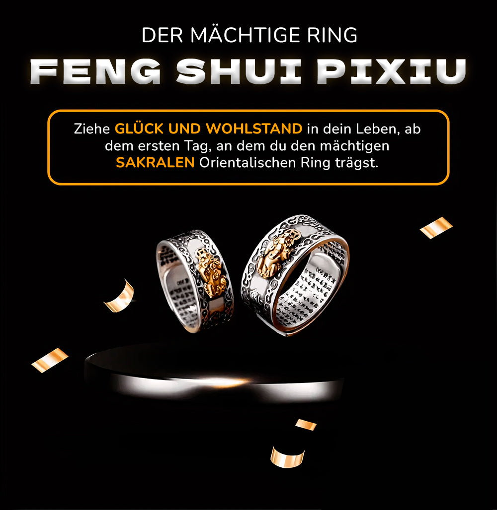 Feng Shui Pixu Ring – Der Mächtige Ring